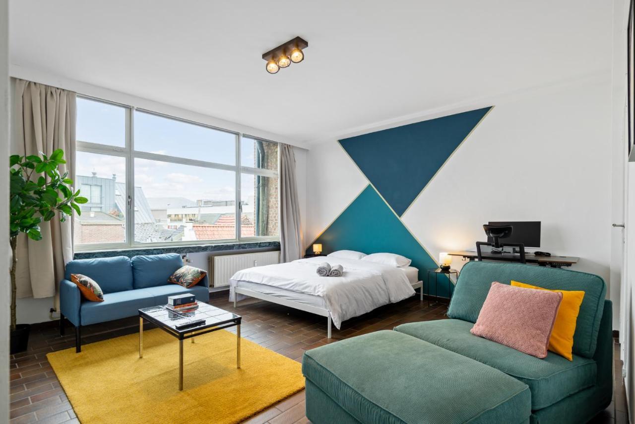 Cozy Antwerp - Cityview Studio Free Parking Extérieur photo