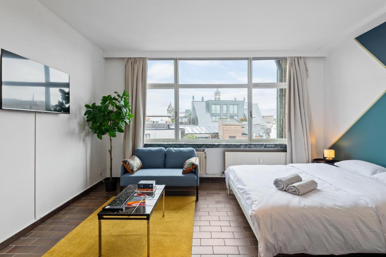 Cozy Antwerp - Cityview Studio Free Parking Extérieur photo